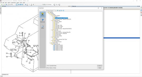 Komatsu Linkone CSS EPC JAPAN 06.2021 Spare Parts Catalog 7