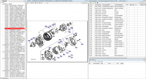 Kubota KE SP English Spanish EPC 06.2021 Tractors Construction Machinery Power Products Utility Vehicle Spare Parts Catalog DVD 1