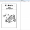 Kubota KE SP English Spanish EPC 06.2021 Tractors Construction Machinery Power Products Utility Vehicle Spare Parts Catalog DVD 4