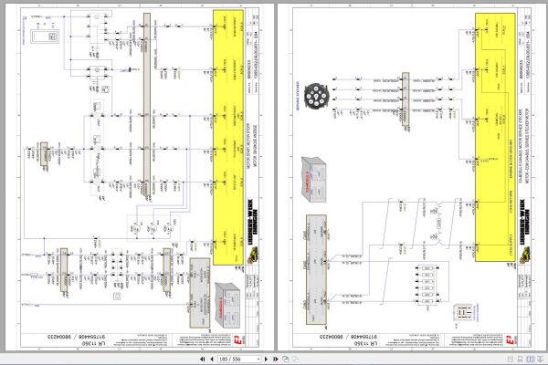 Liebherr Crawler Crane LR 11350 1350 ton Electric and Hydraulic Circuit Diagram 10 1