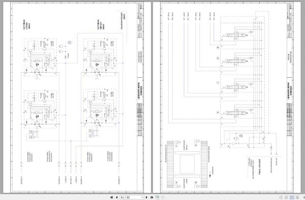 Liebherr Crawler Crane LR 11350 1350 ton Electric and Hydraulic Circuit Diagram 12 2