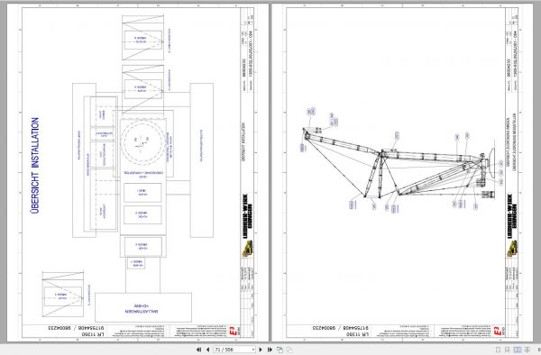 Liebherr Crawler Crane LR 11350 1350 ton Electric and Hydraulic Circuit Diagram 6 1