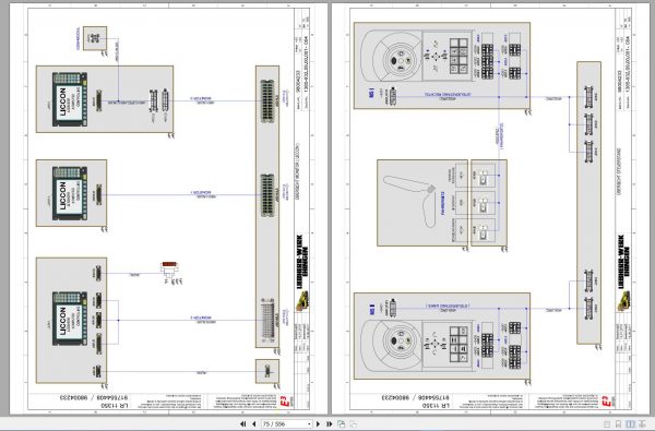 Liebherr Crawler Crane LR 11350 1350 ton Electric and Hydraulic Circuit Diagram 7 2