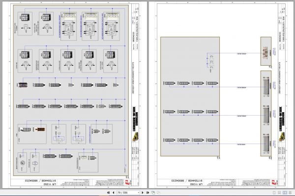 Liebherr Crawler Crane LR 11350 1350 ton Electric and Hydraulic Circuit Diagram 8 1
