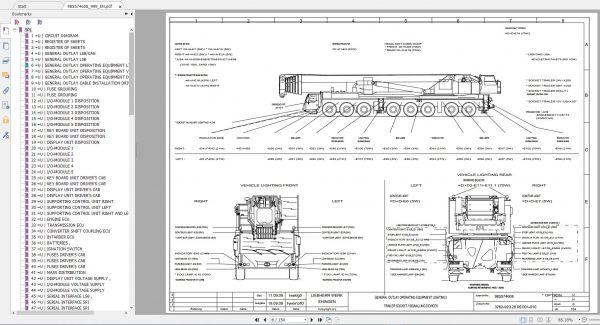 Liebherr Mobile Crane LTM 1500 8.1 500 Ton Wiring Diagram 2009 3