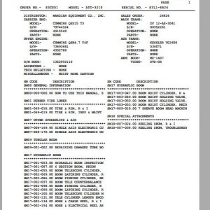 Linkbelt All Terrain Crane ATC 3210 Service Manual 1