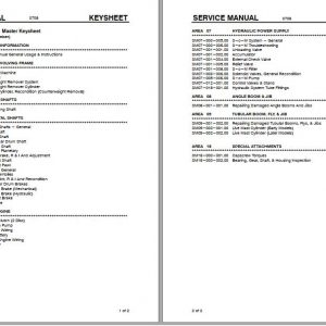 Linkbelt Lattice Boom Crane ABS 218 API 218 TC 218 Service Manual 1