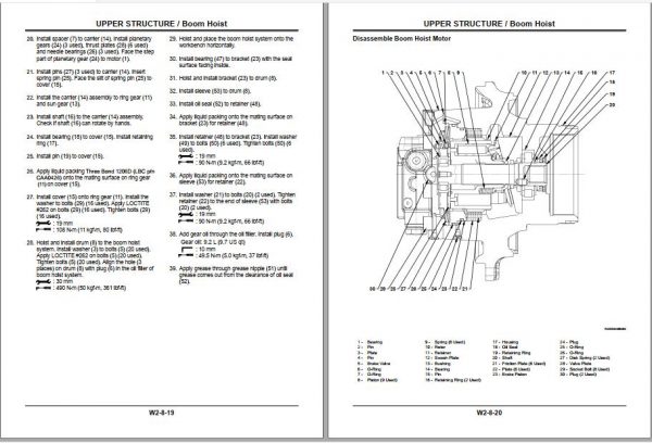 Linkbelt Lattice Boom Crawler Crane 218 HSL Service Manual 2