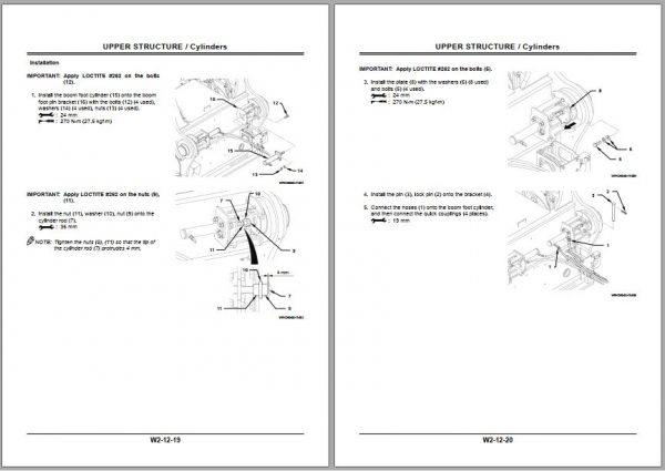 Linkbelt Lattice Boom Crawler Crane 348 Series 2 Service Manual 3