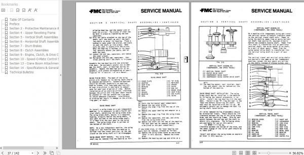 Linkbelt Lattice Boom Crawler Crane ABS 78A Service Manual 2