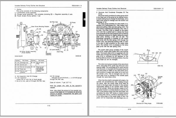 Linkbelt Lattice Boom Crawler Crane LS 218H Service Manual 2