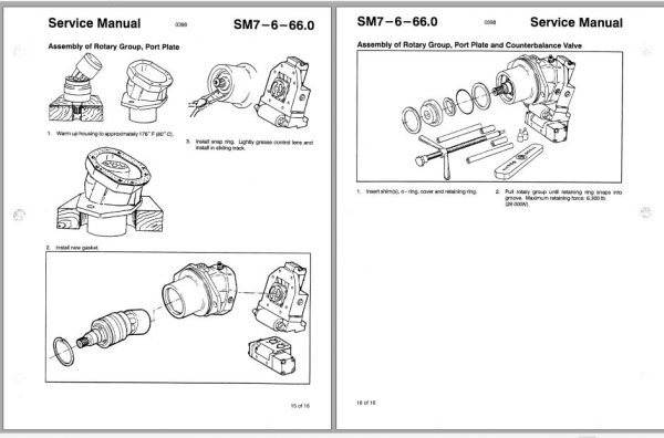 Linkbelt Lattice Boom Crawler Crane LS 238H Service Manual 2