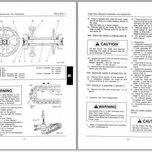 Linkbelt Lattice Boom Crawler Crane LS 78C Service Manual 2