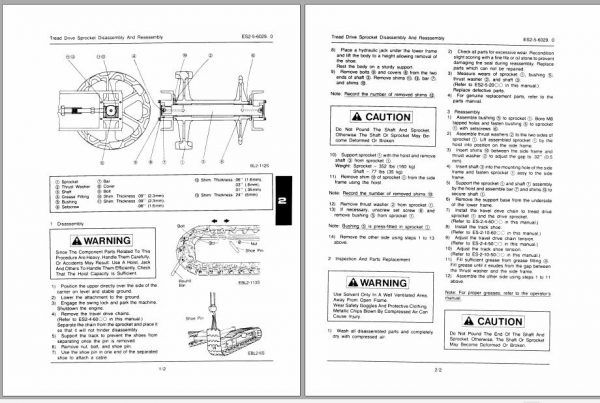 Linkbelt Lattice Boom Crawler Crane LS 78C Service Manual 2