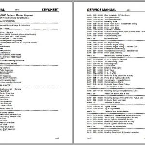 Linkbelt Lattice Boom Crawler Crane LS 88 98 98A 98LC 108 108B Service Manual 1