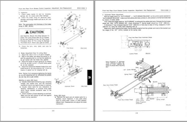 Linkbelt Lattice Boom Crawler Crane LS 98C LS 108C Service Manual 3