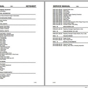 Linkbelt Lattice Boom Crawler Crane TC 318 TC 338 Service Manual 1