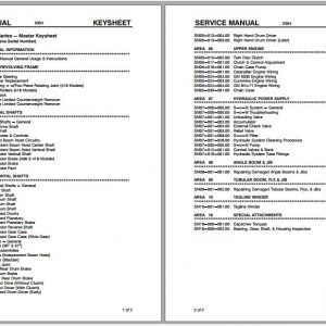 Linkbelt Lattice Boom Crawler Crane TC 408 TC 418 TC 418A TC 518 Service Manual 1