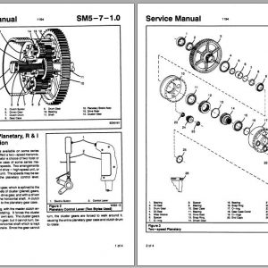Linkbelt Lattice Boom Crawler Crane TC 98 Service Manual 2