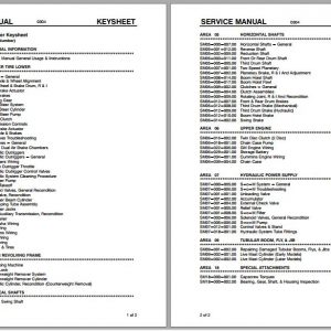 Linkbelt Lattice Boom Truck Crane HC 138 Service Manual 1