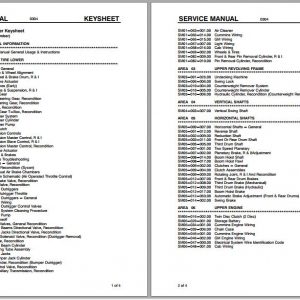 Linkbelt Lattice Boom Truck Crane HC 138A Service Manual 1