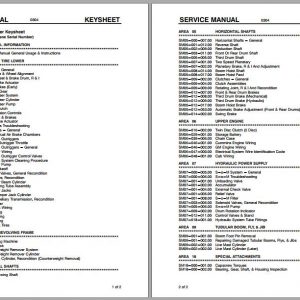 Linkbelt Lattice Boom Truck Crane HC 218A Service Manual 1