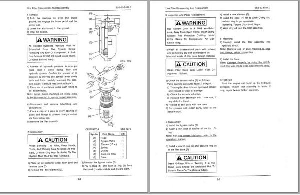 Linkbelt Lattice Boom Truck Crane HC 228H Service Manual 3