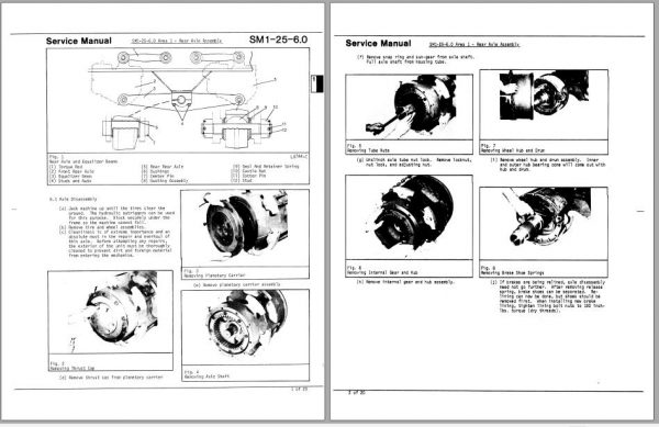 Linkbelt Lattice Boom Truck Crane HC 78B Service Manual 2