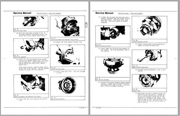Linkbelt Lattice Boom Truck Crane UC 78B Service Manual 3