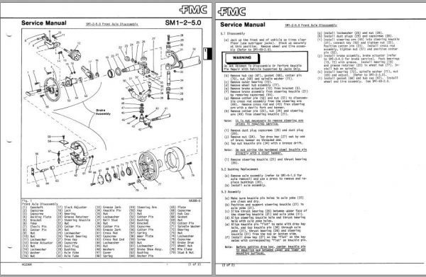 Linkbelt Lattice Boom Truck Crane UC 98 UC 108 Service Manual 2