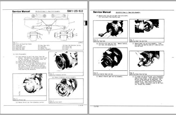 Linkbelt Lattice Boom Truck Crane UC 98 UC 108 Service Manual 3