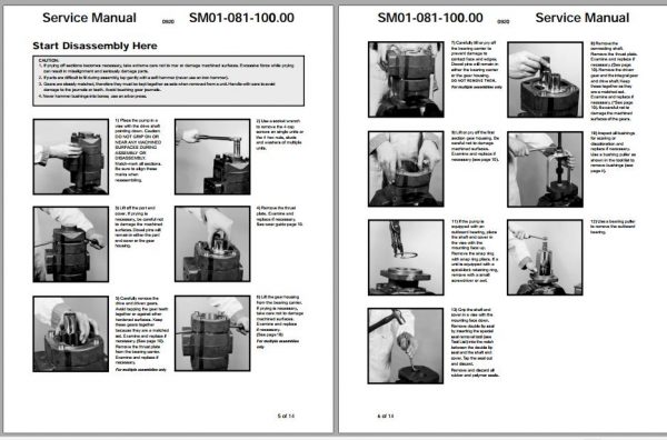 Linkbelt Rough Terrain Crane 100RT Service Manual 2