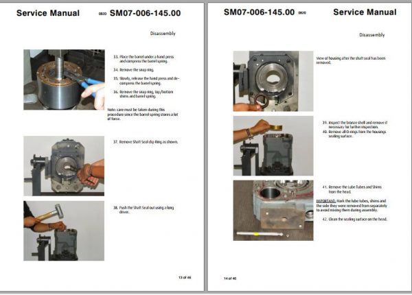 Linkbelt Rough Terrain Crane 100RT Service Manual 3