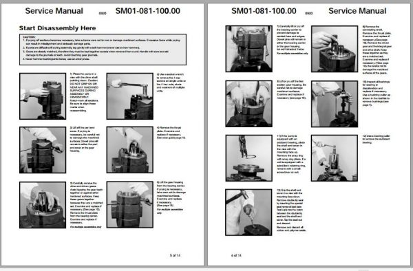 Linkbelt Rough Terrain Crane 100RTXP Service Manual 2