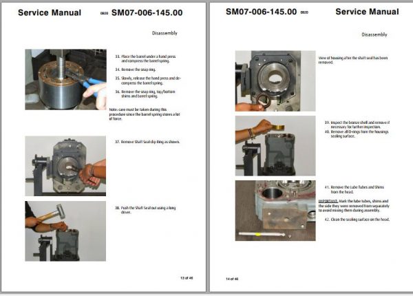 Linkbelt Rough Terrain Crane 120 RT Service Manual 2