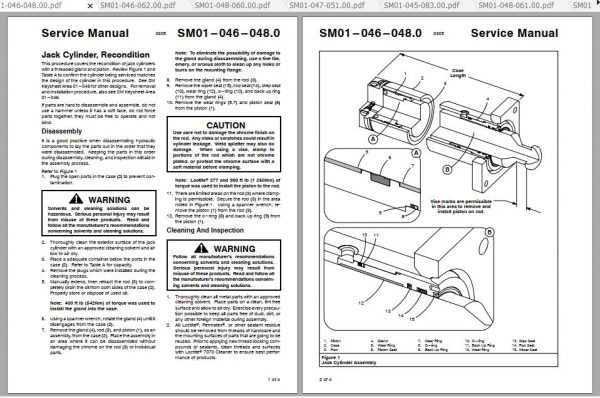 Linkbelt Rough Terrain Crane 80RT Service Manual 3