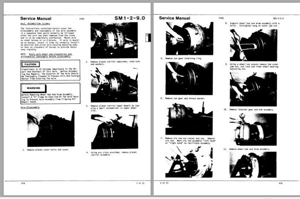 Linkbelt Rough Terrain Crane HSP 8020 Series Service Manual 3