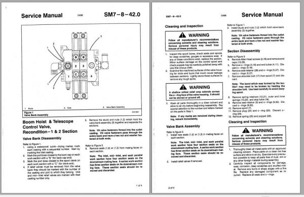 Linkbelt Rough Terrain Crane HSP 8022C Service Manual 3