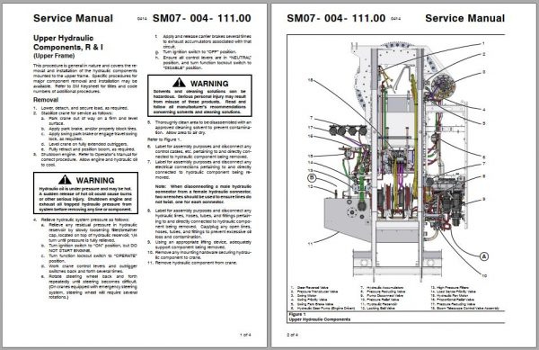 Linkbelt Rough Terrain Crane RTC 80150XP II RTC 80160XP II Service Manual 2