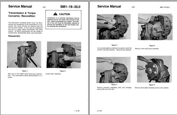 Linkbelt Rough Terrain Crane RTC 8018 Service Manual 2