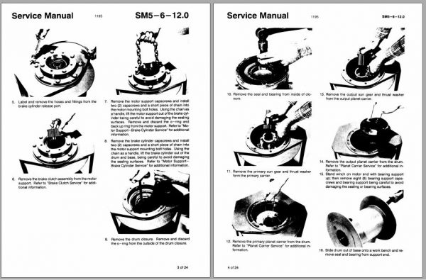 Linkbelt Rough Terrain Crane RTC 8035 Service Manual 3