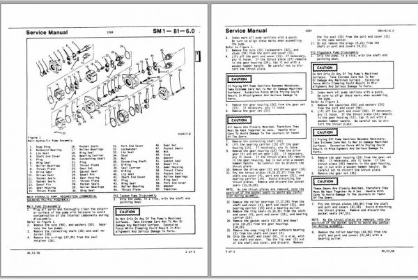 Linkbelt Rough Terrain Crane RTC 8050 RTC 8060 Service Manual 4
