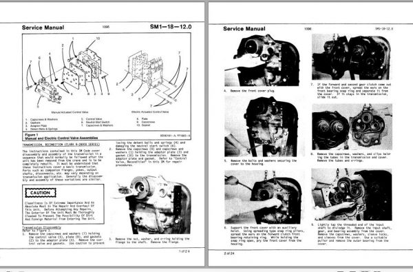 Linkbelt Rough Terrain Crane RTC 8065 Service Manual 2