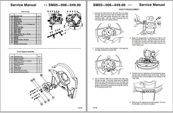 Linkbelt Telescopic Crawler Crane TCC 1100 Service Manual 3