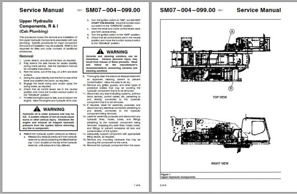 Linkbelt Telescopic Crawler Crane TCC 1100CE Service Manual 2