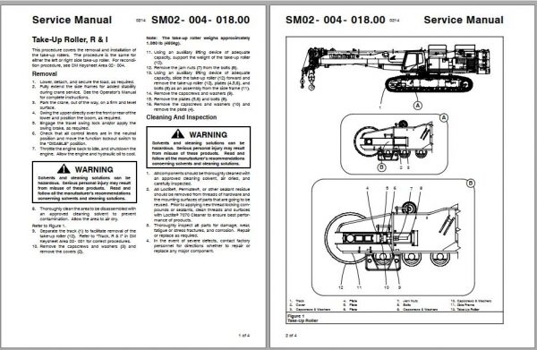 Linkbelt Telescopic Crawler Crane TCC 1200 Service Manual 2