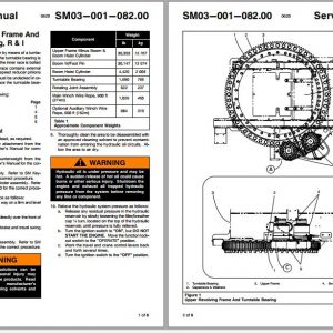 Linkbelt Telescopic Crawler Crane TCC 1400 Service Manual 2