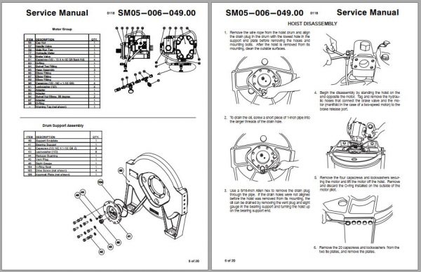 Linkbelt Telescopic Crawler Crane TCC 1400 Service Manual 3