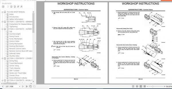 Linkbelt Telescopic Crawler Crane TCC 450 Service Manual 2