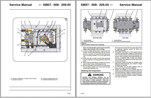 Linkbelt Telescopic Crawler Crane TCC 500 Service Manual 2